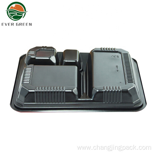 Eco Friendly Recyclable PP Disposable Bento Lunch Box
